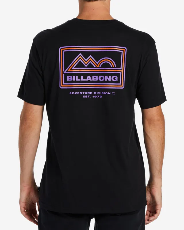 Range T-Shirt - Black sold by Billabong