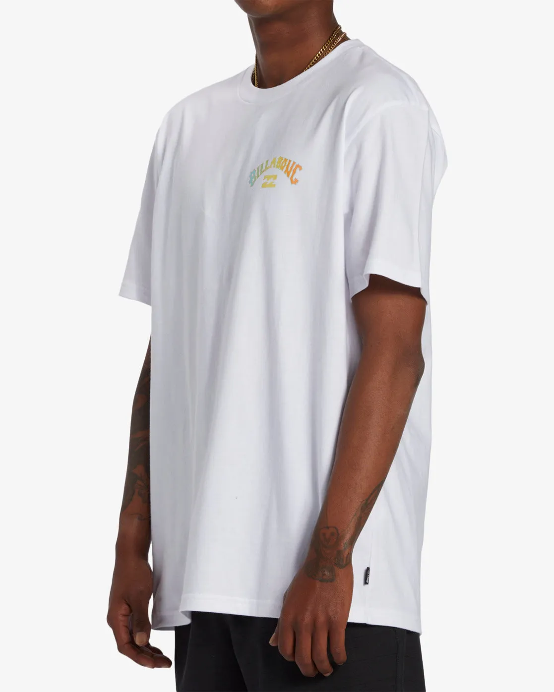 Arch Fill Short Sleeve T-Shirt - White sold by Billabong product image thumbnail 4