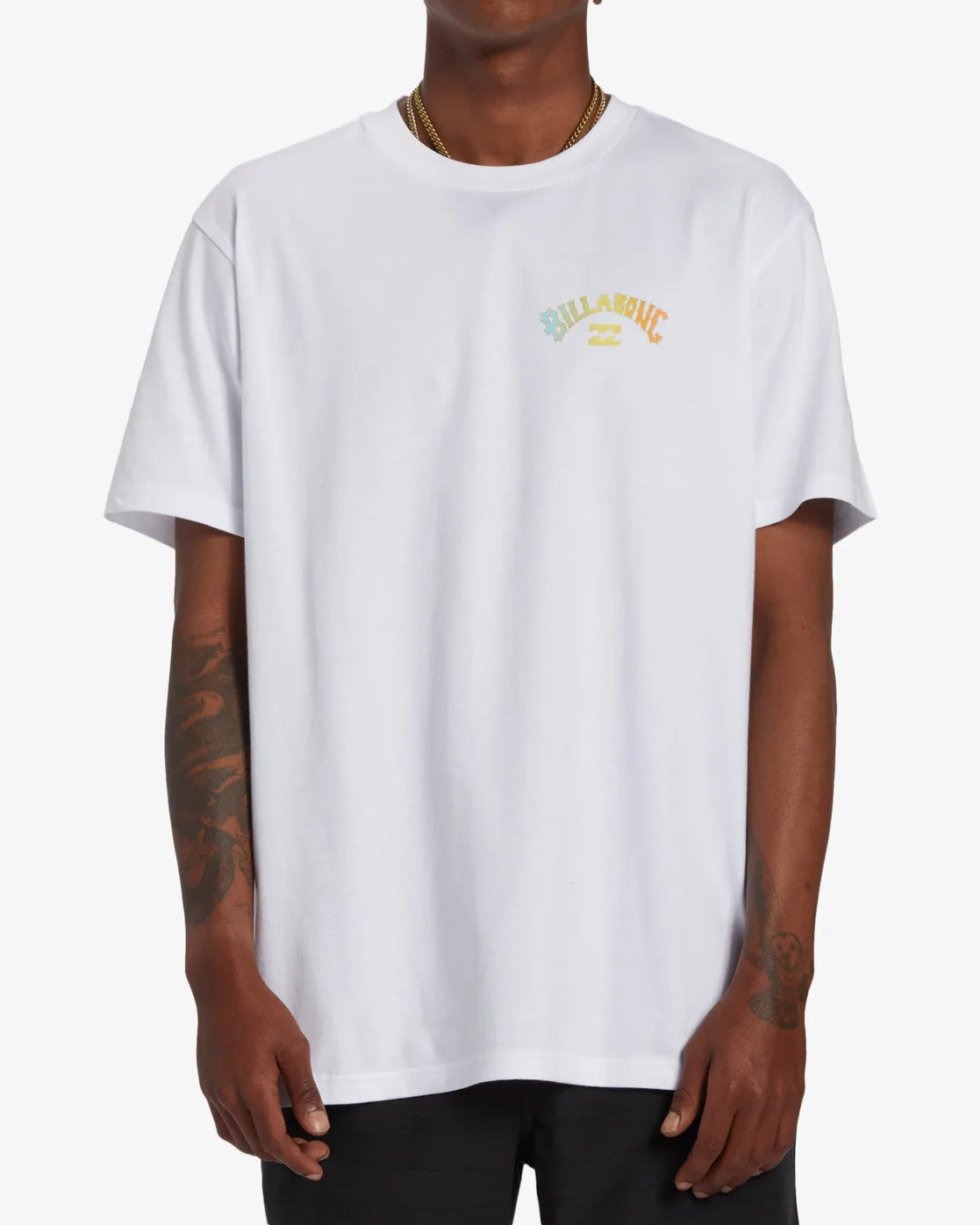 Arch Fill Short Sleeve T-Shirt - White sold by Billabong product image thumbnail 2