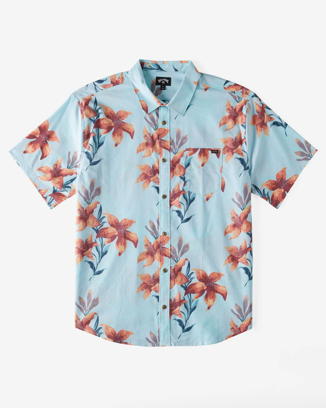 Boys Sundays Short Sleeve Shirt - Splash sold by Billabong