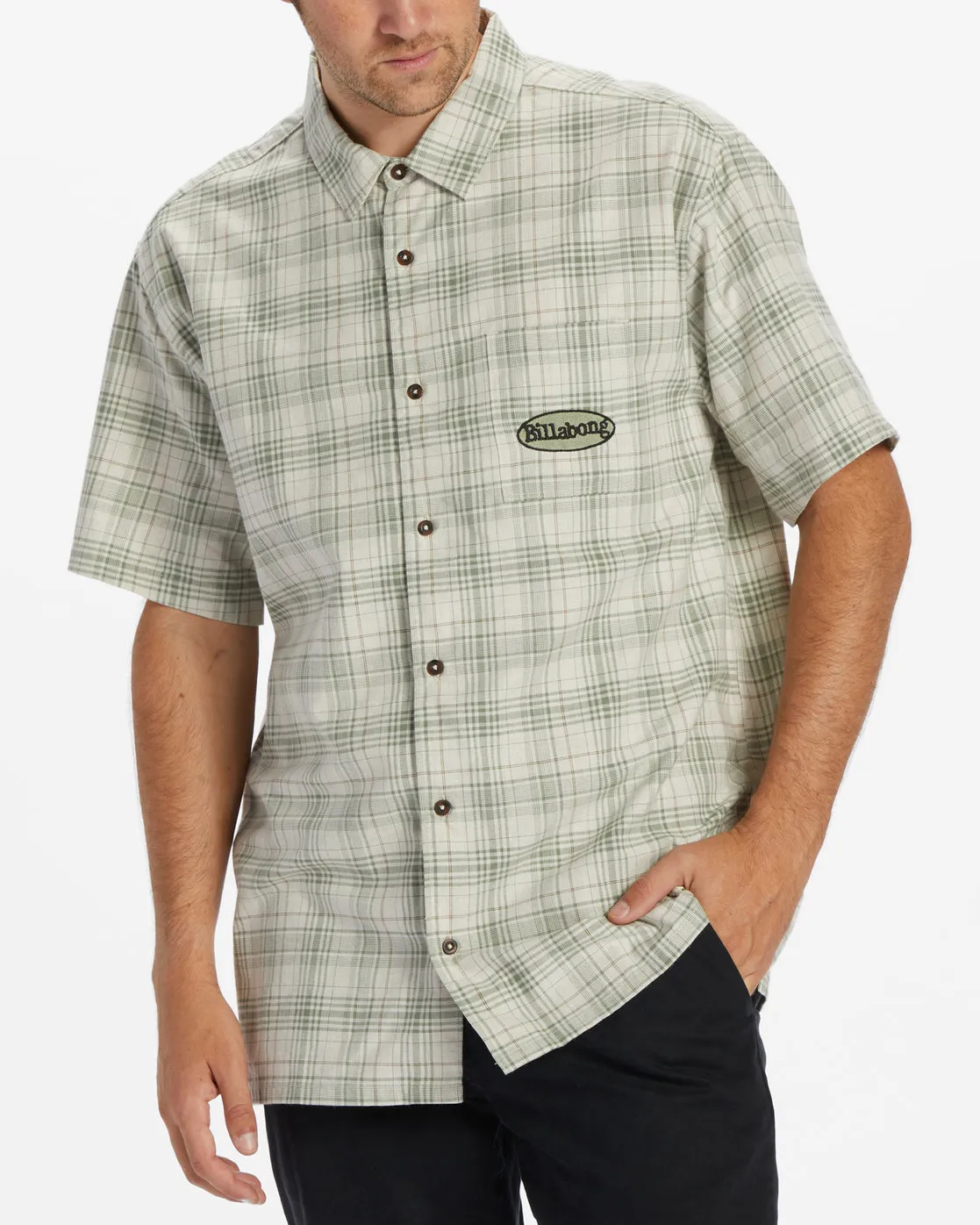 Daybreak Short Sleeve Shirt - Stone sold by Billabong product image thumbnail 2