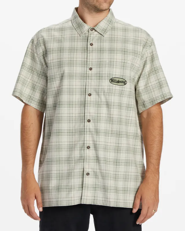 Daybreak Short Sleeve Shirt - Stone sold by Billabong
