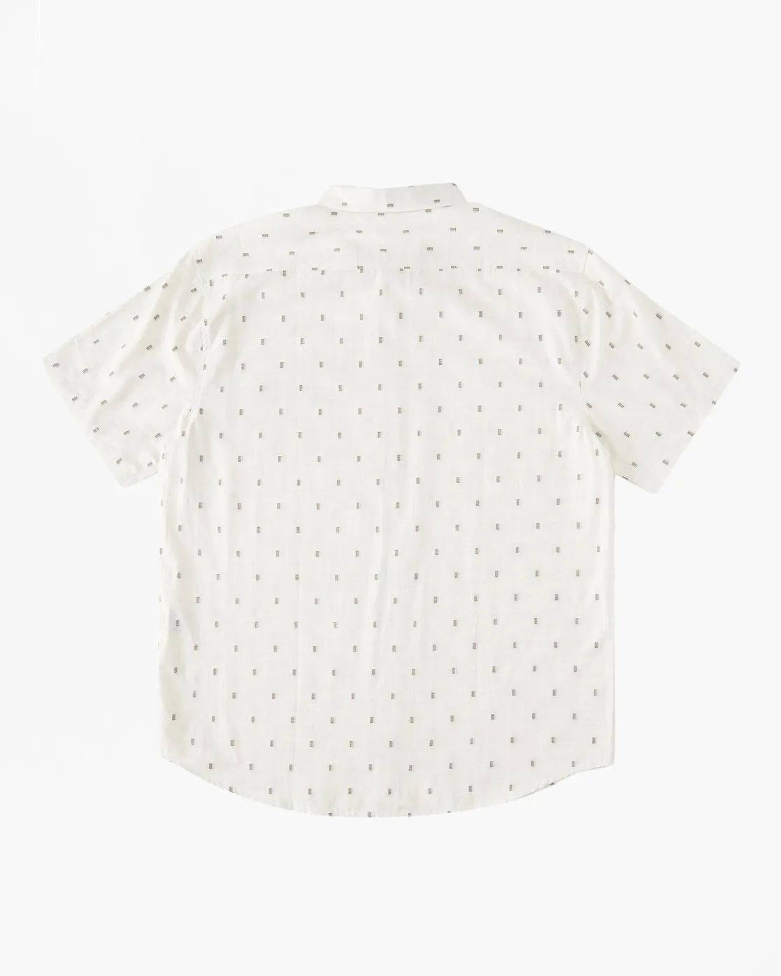 All Day Jacquard Short Sleeve Shirt - Cream sold by Billabong product image thumbnail 5