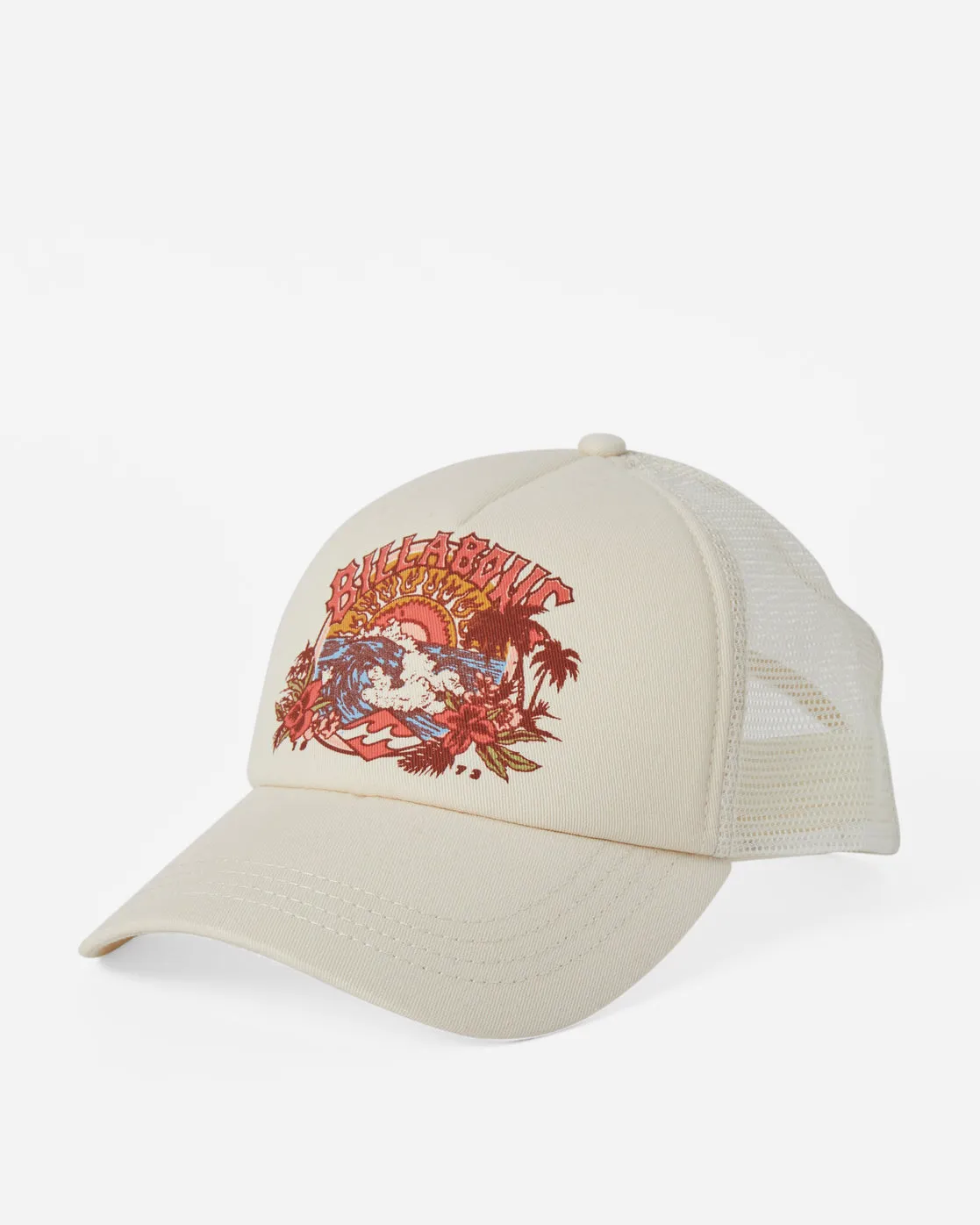 Aloha Forever Trucker Hat - White Cap sold by Billabong product image thumbnail 4