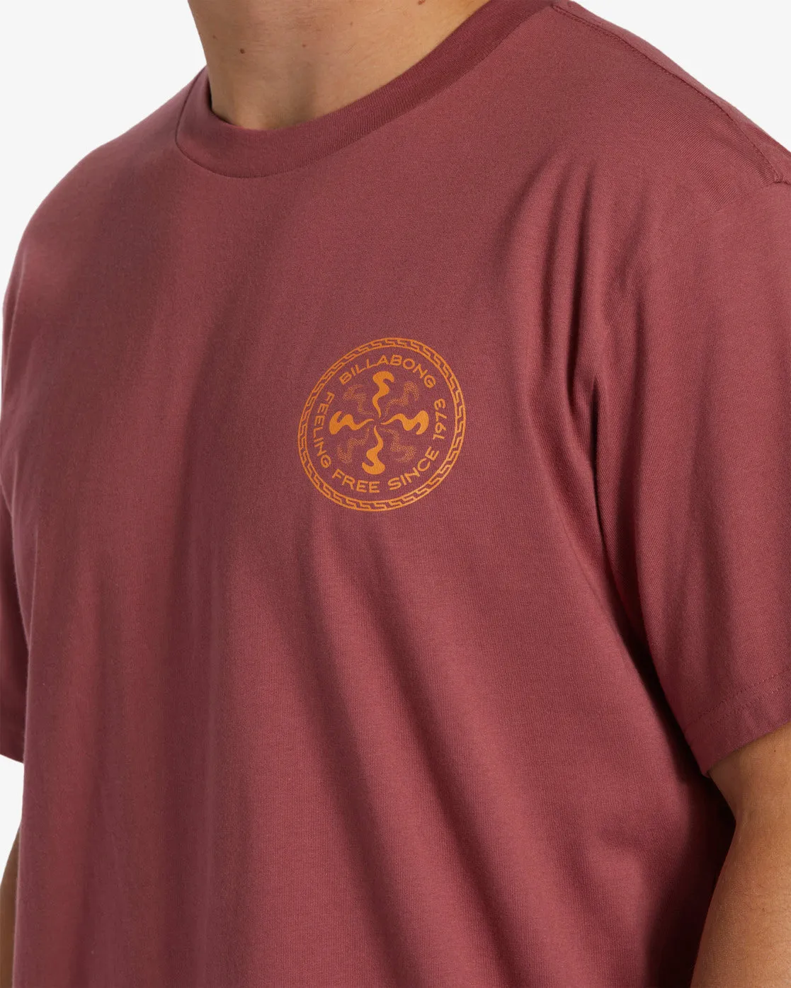 Swivel T-Shirt - Rose Dust sold by Billabong product image thumbnail 3