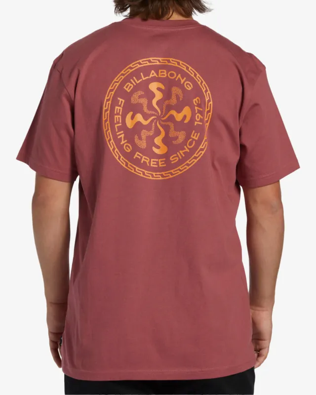 Swivel T-Shirt - Rose Dust sold by Billabong