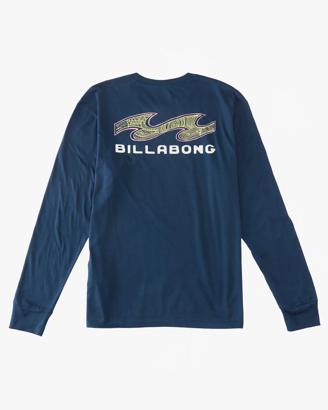 Fragment Long Sleeve T-Shirt - Dark Blue sold by Billabong product image thumbnail 4