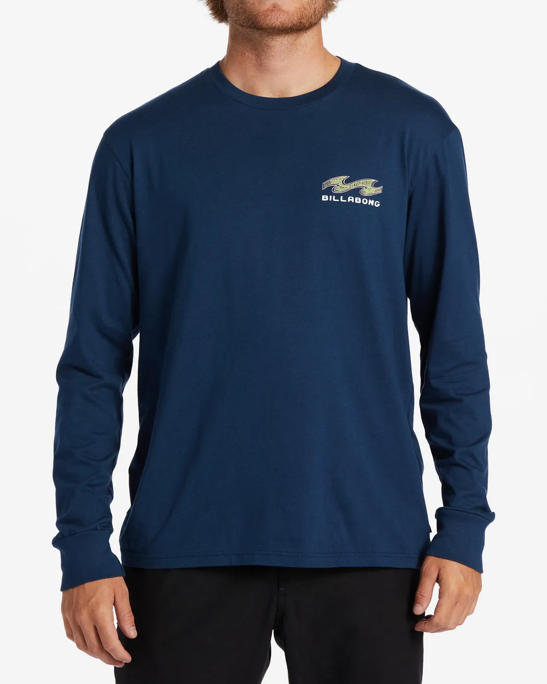 Fragment Long Sleeve T-Shirt - Dark Blue sold by Billabong product image thumbnail 2