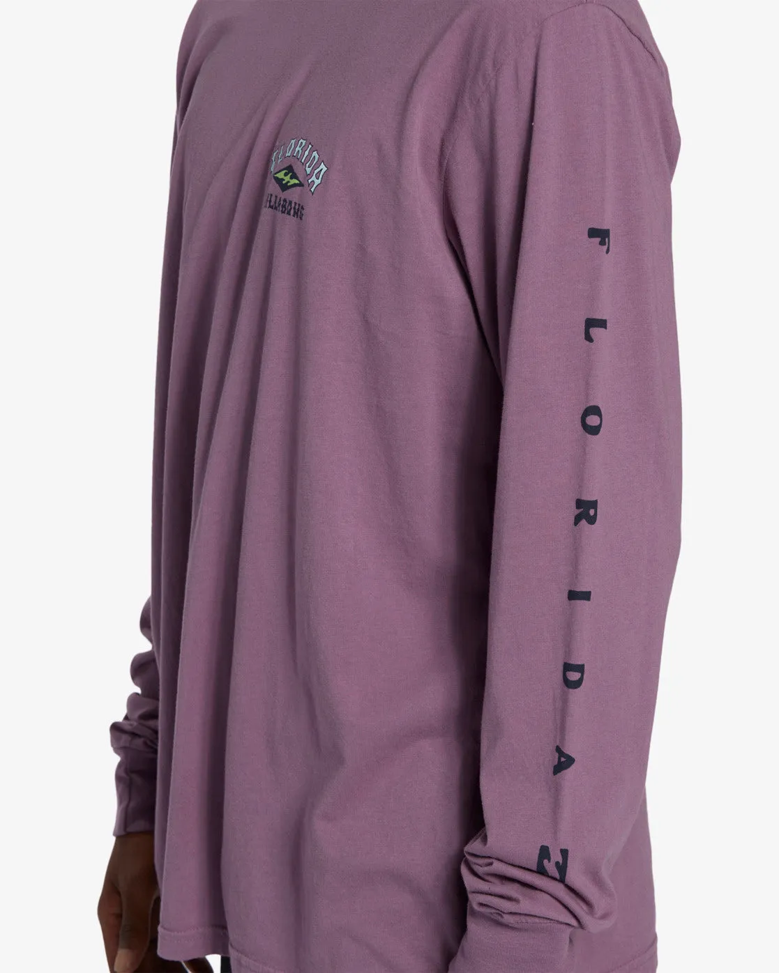 Arch Florida Long Sleeve T-Shirt - Plum Perfect sold by Billabong product image thumbnail 3