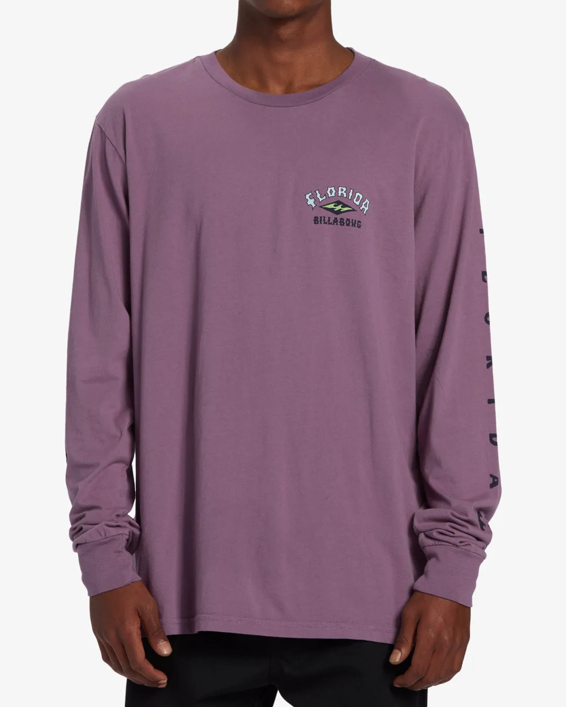 Arch Florida Long Sleeve T-Shirt - Plum Perfect sold by Billabong product image thumbnail 4
