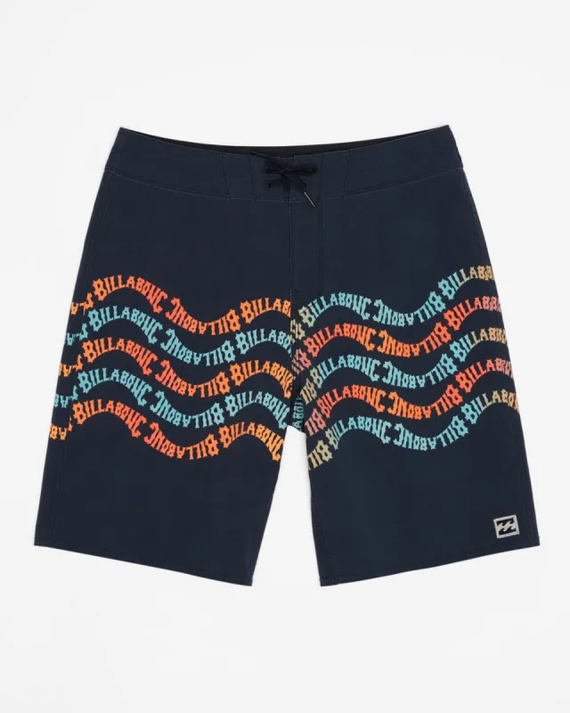 Boys Boys Sundays Pro 17" Boardshorts - Navy sold by Billabong