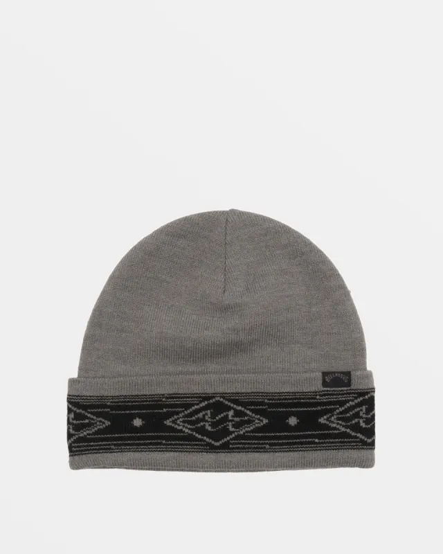 Adventure Division Reissue Cuff Beanie - Grey Heather sold by Billabong
