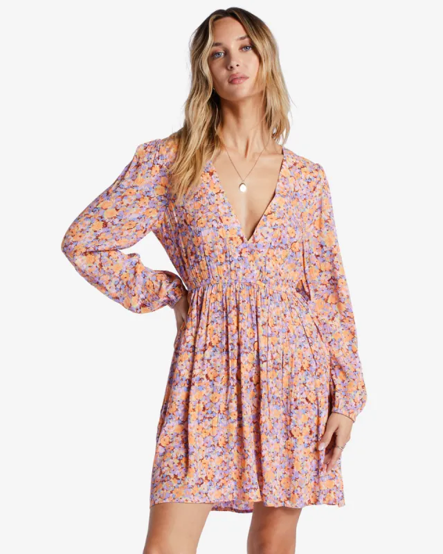 Sweetest Dream Mini Dress - Multi 1 sold by Billabong