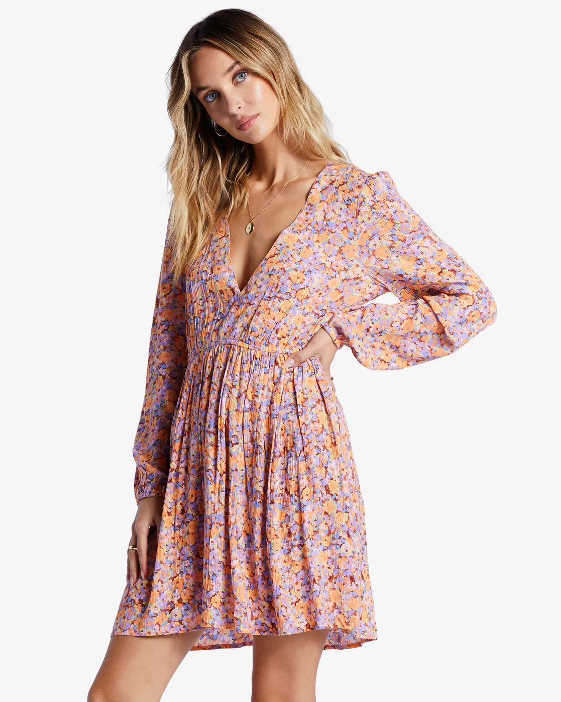 Sweetest Dream Mini Dress - Multi 1 sold by Billabong product image thumbnail 2