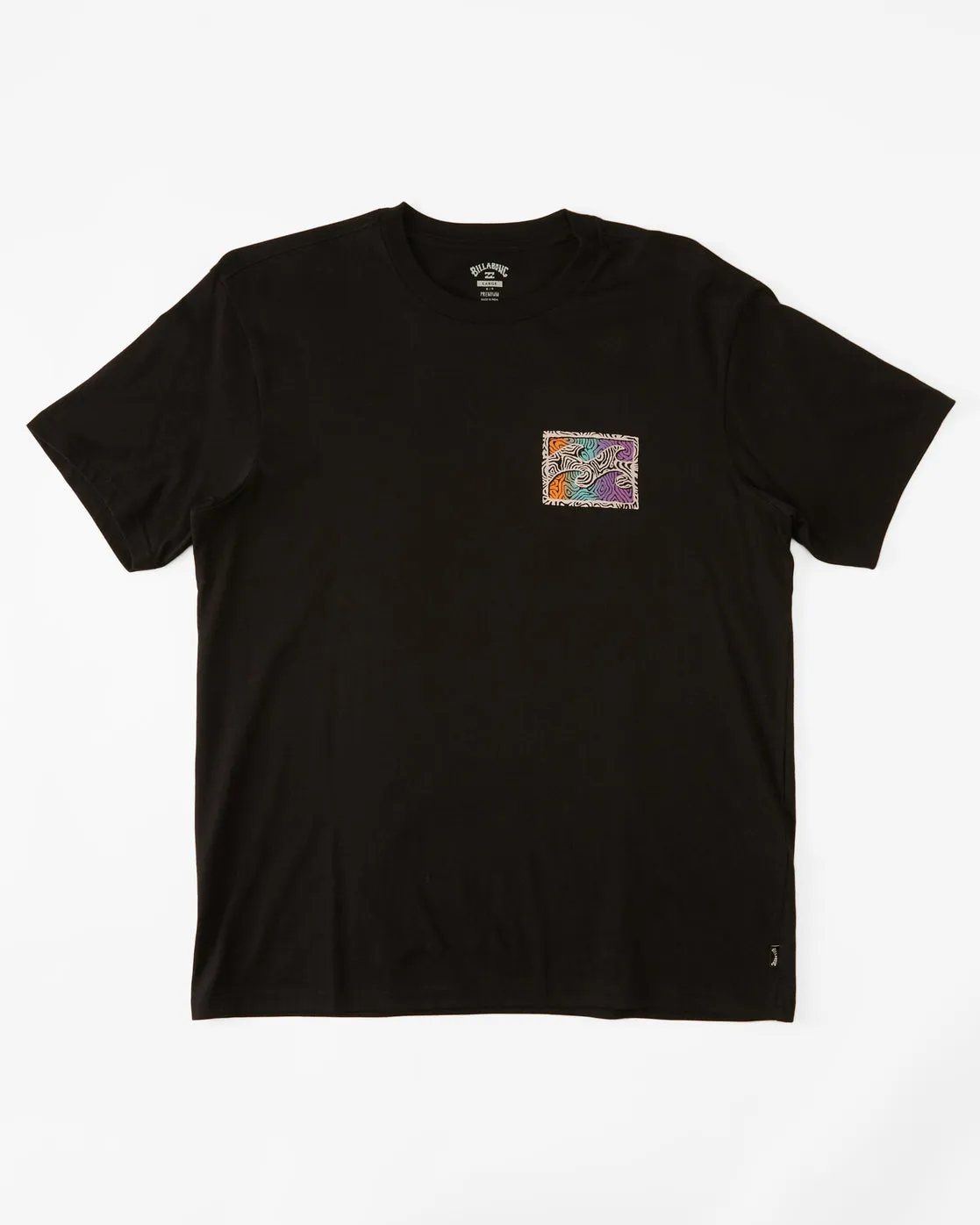 Boys Crayon Wave Short Sleeve T-Shirt - Black sold by Billabong product image thumbnail 2