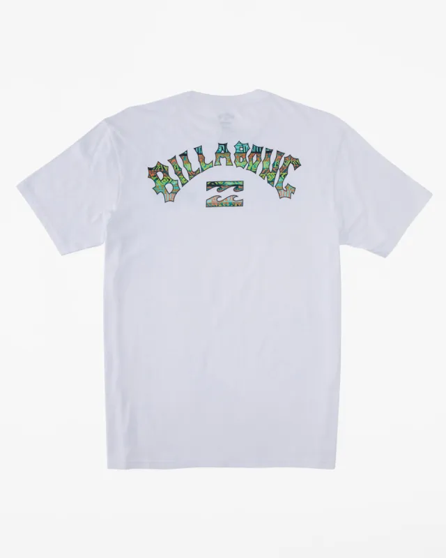 Boys 2-7 Arch Fill T-Shirt - White sold by Billabong