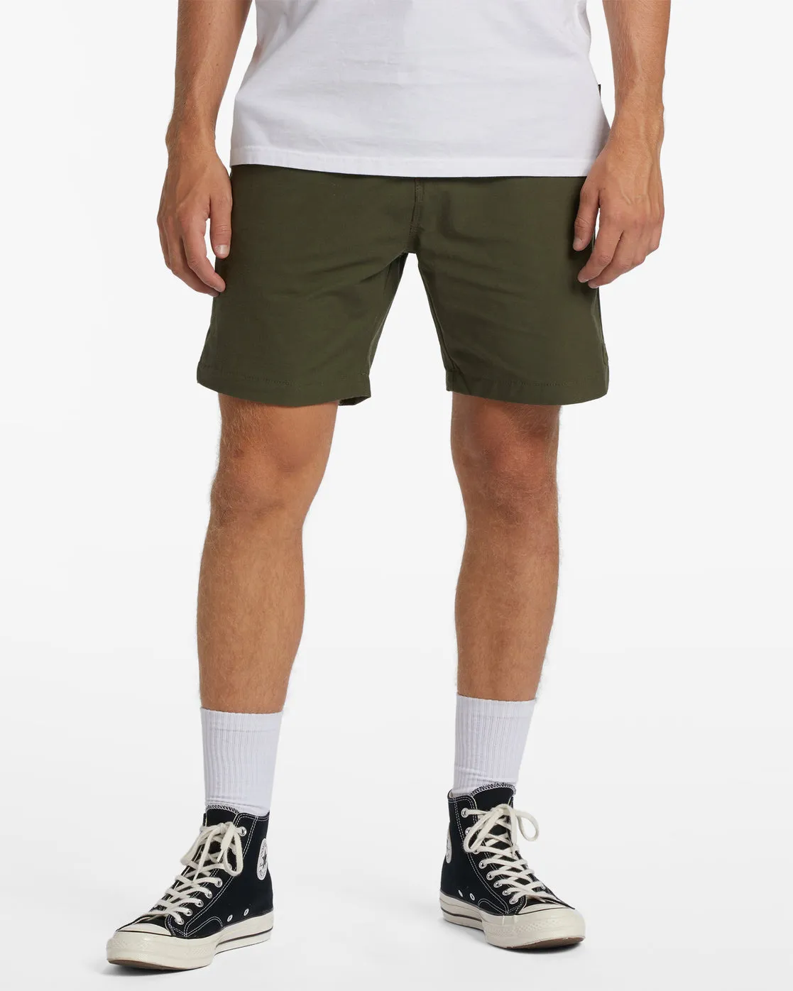 A/Div Surftrek Plus 19" Shorts - Dark Olive sold by Billabong