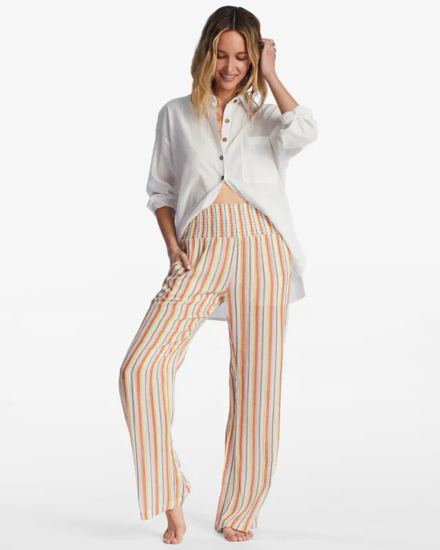 New Waves 2 Elastic Waist Pants - Salt Crystal 4 sold by Billabong