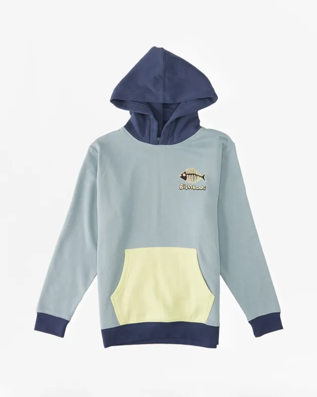 Boys (2-7) United Hoodie - Washed Blue sold by Billabong