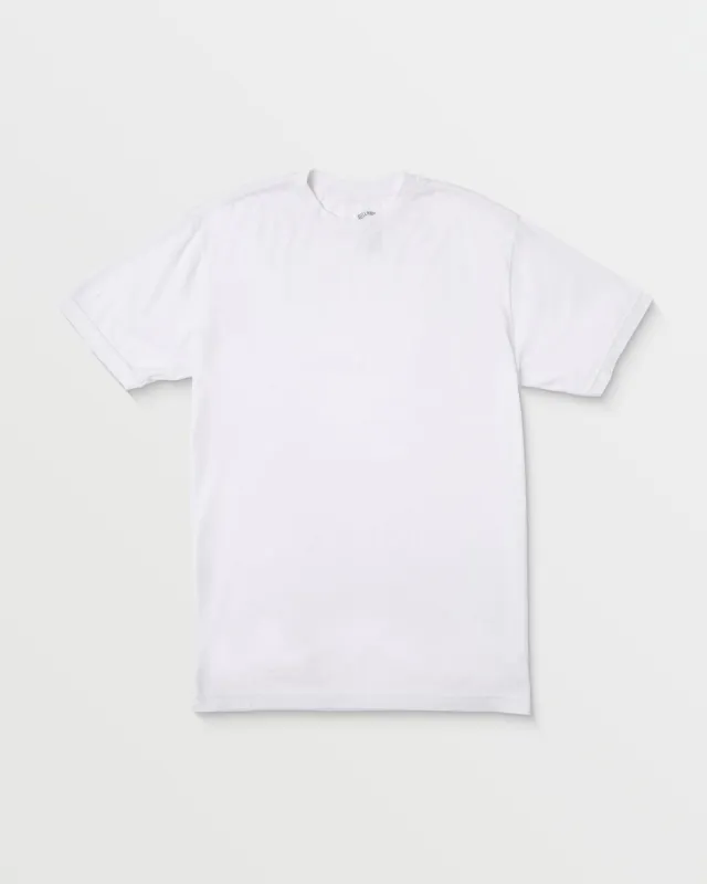Essential T-Shirt - White sold by Billabong