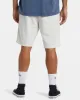 Shorebird Short Elastic Waist Shorts - Light Grey Heather sold by Billabong