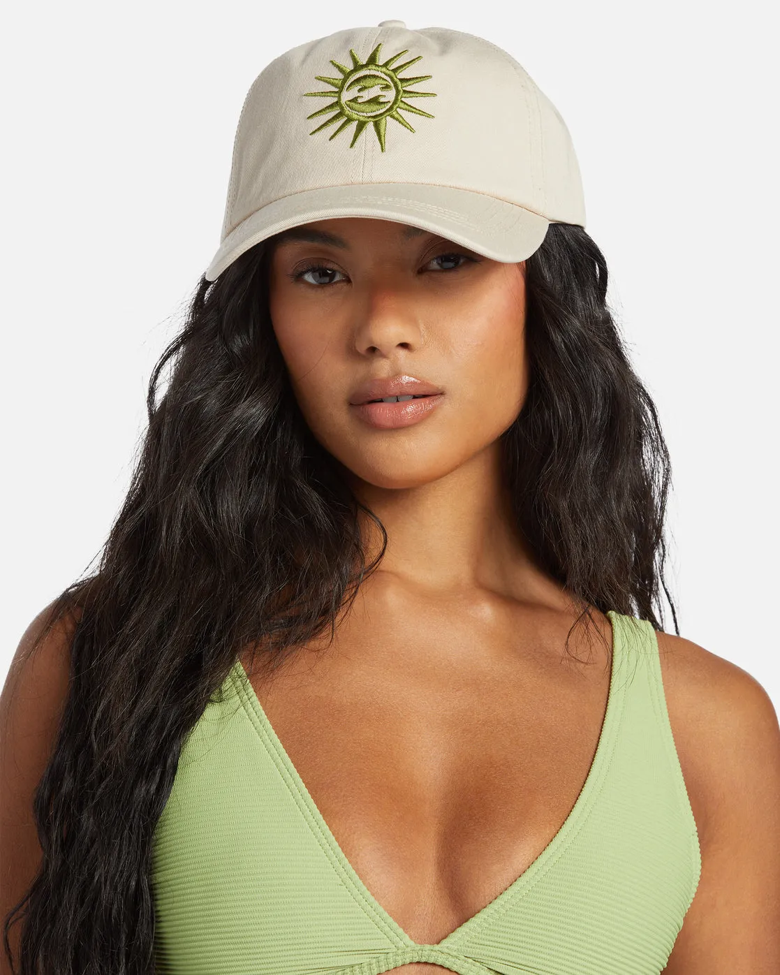 Dad Hat Strapback Hat - White Cap 1 sold by Billabong product image thumbnail 5