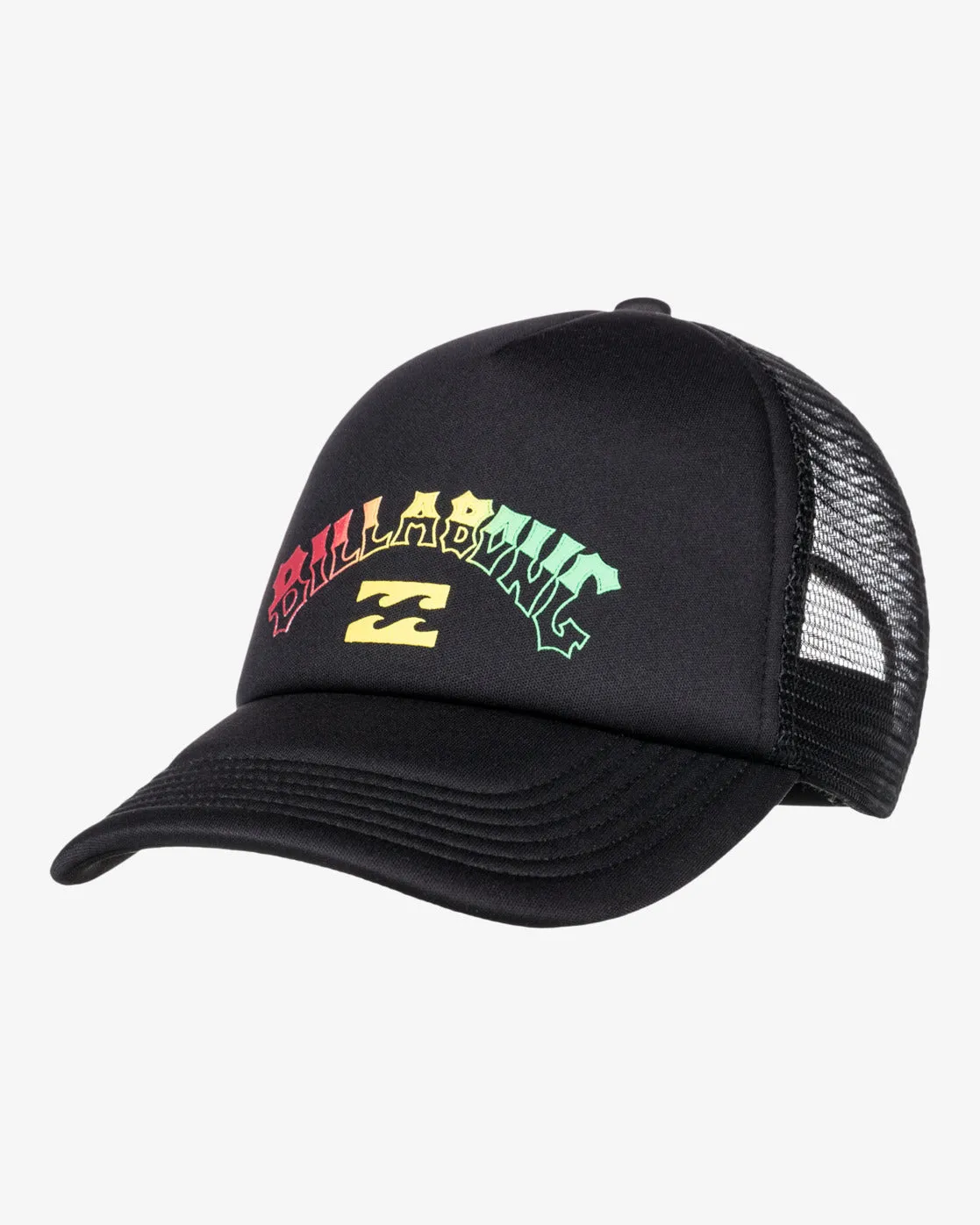 Boys Podium Trucker Hat - Rasta sold by Billabong
