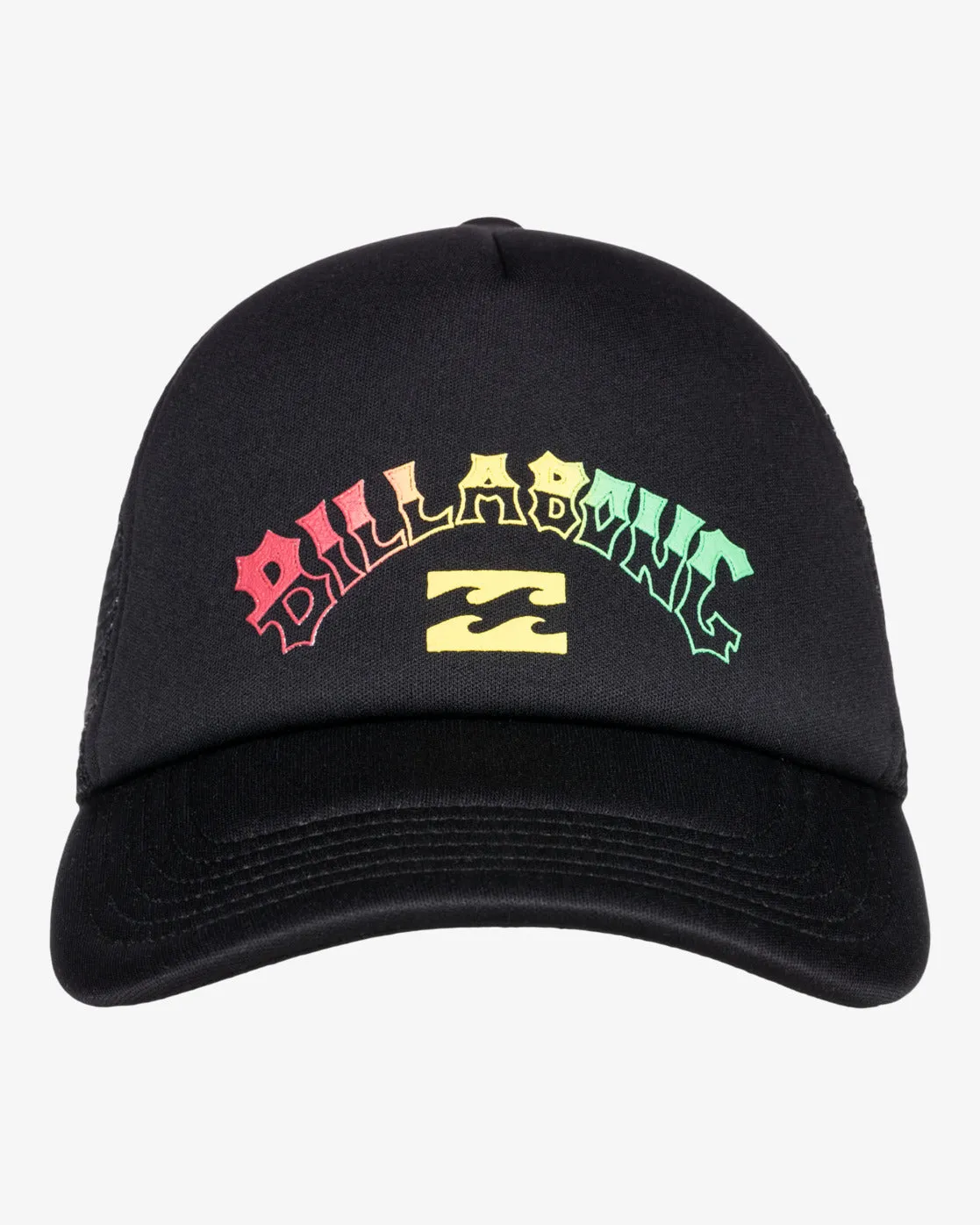 Boys Podium Trucker Hat - Rasta sold by Billabong product image thumbnail 2
