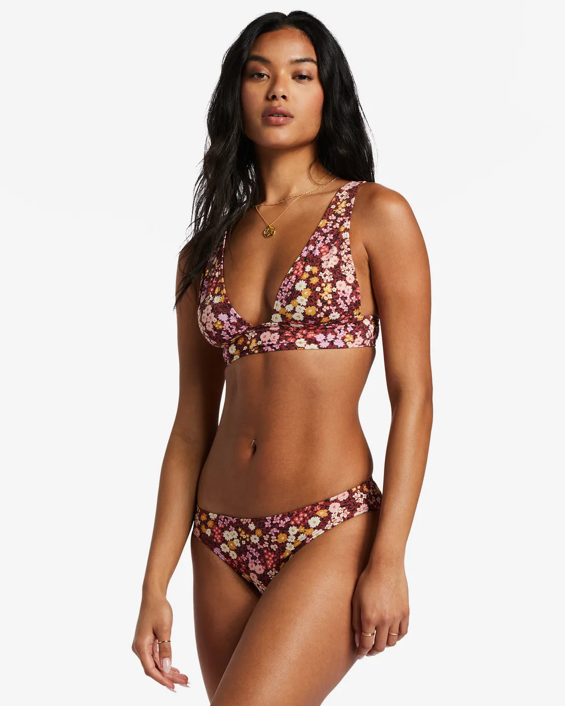 Field Of Dreams Remi Plunge Bikini Top - Multi sold by Billabong product image thumbnail 2