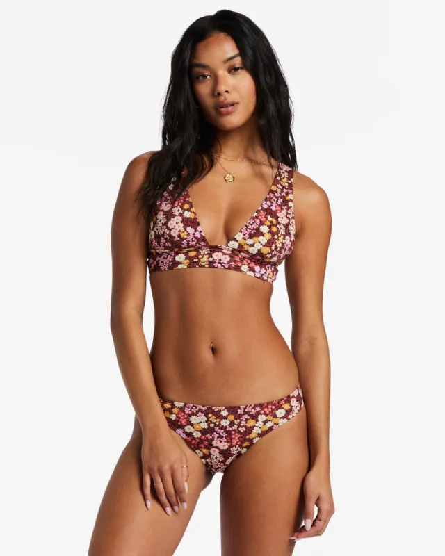 Field Of Dreams Remi Plunge Bikini Top - Multi sold by Billabong