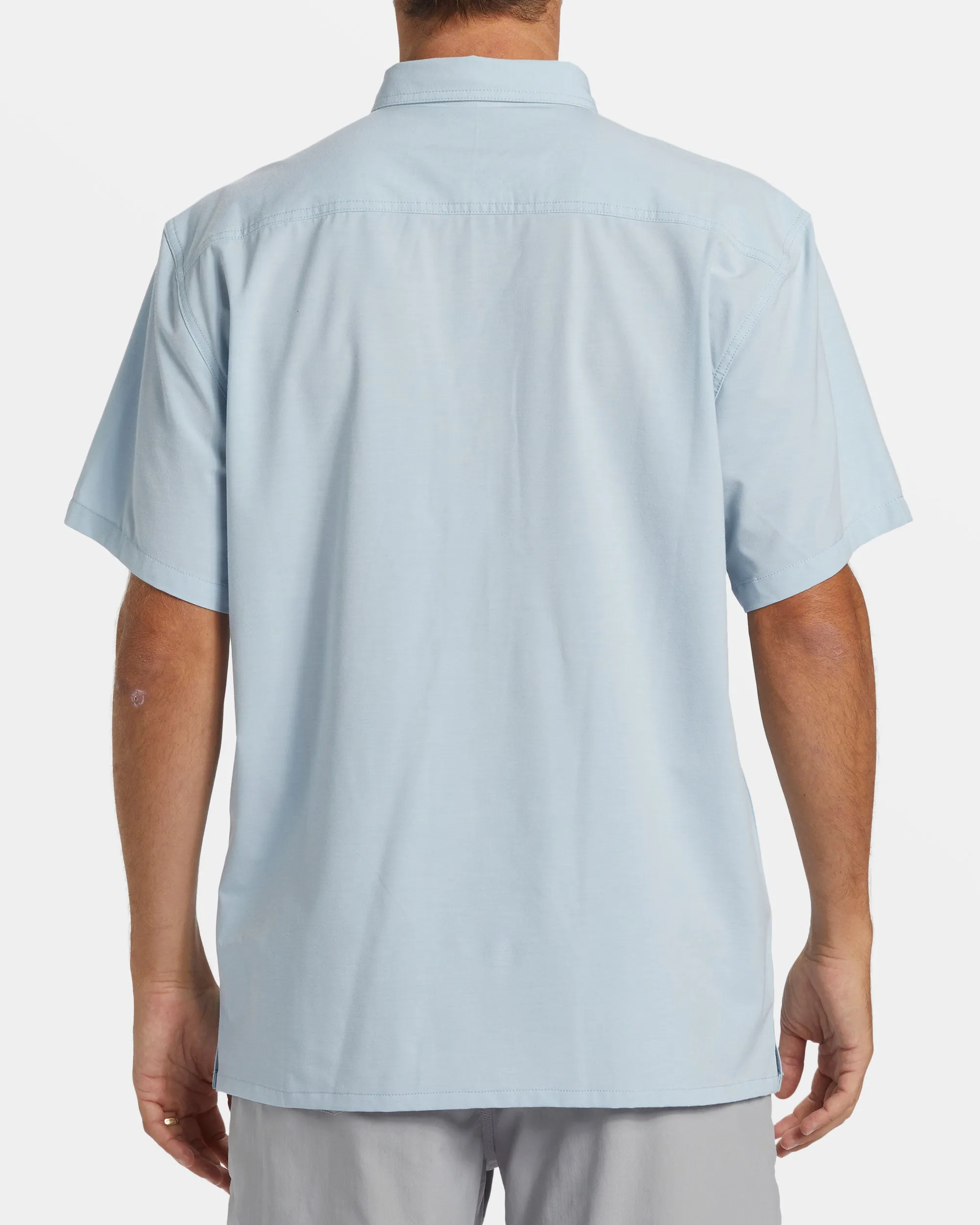 A/Div Surftrek Trail Short Sleeve Shirt - Smoke Blue sold by Billabong product image thumbnail 2