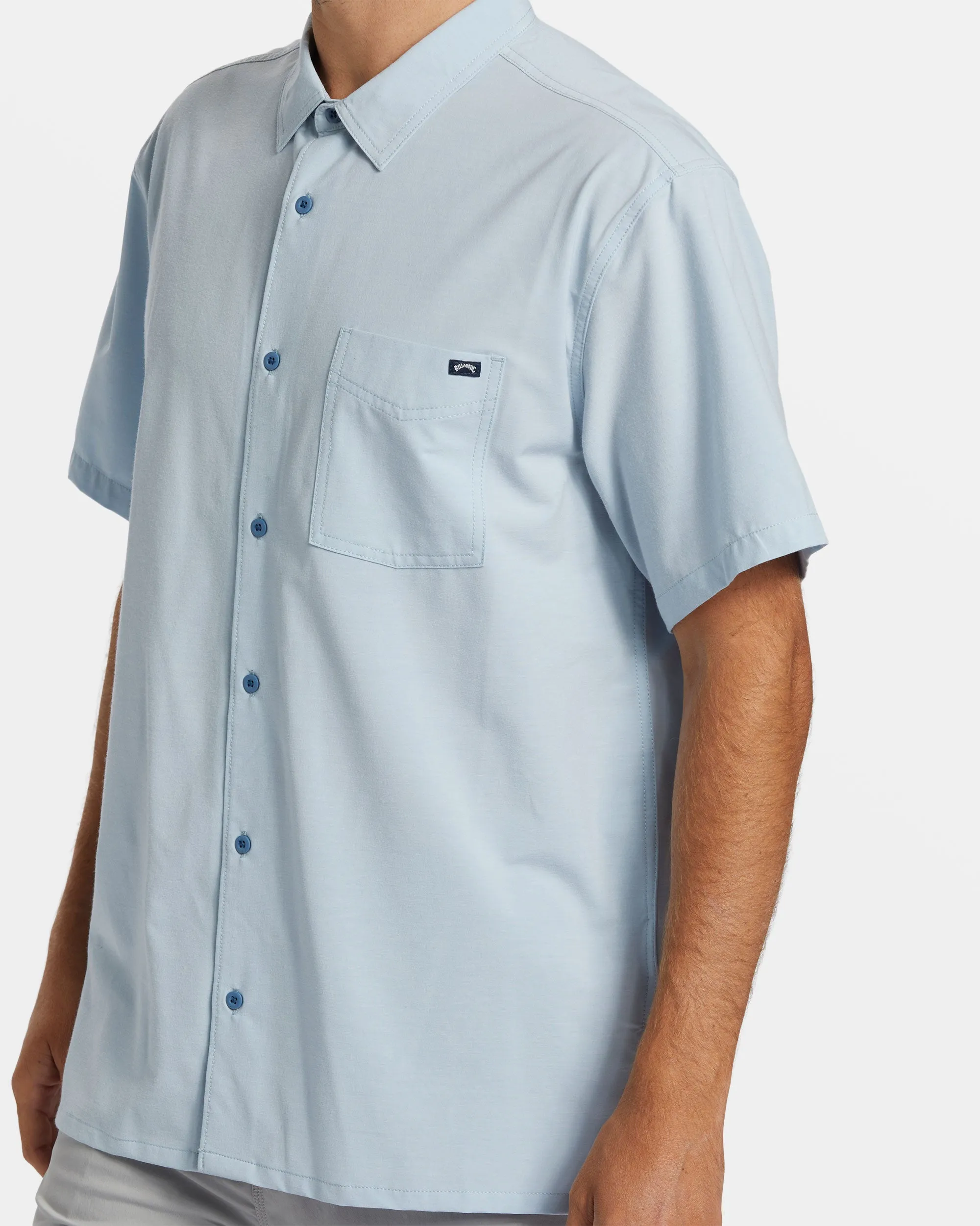 A/Div Surftrek Trail Short Sleeve Shirt - Smoke Blue sold by Billabong product image thumbnail 4