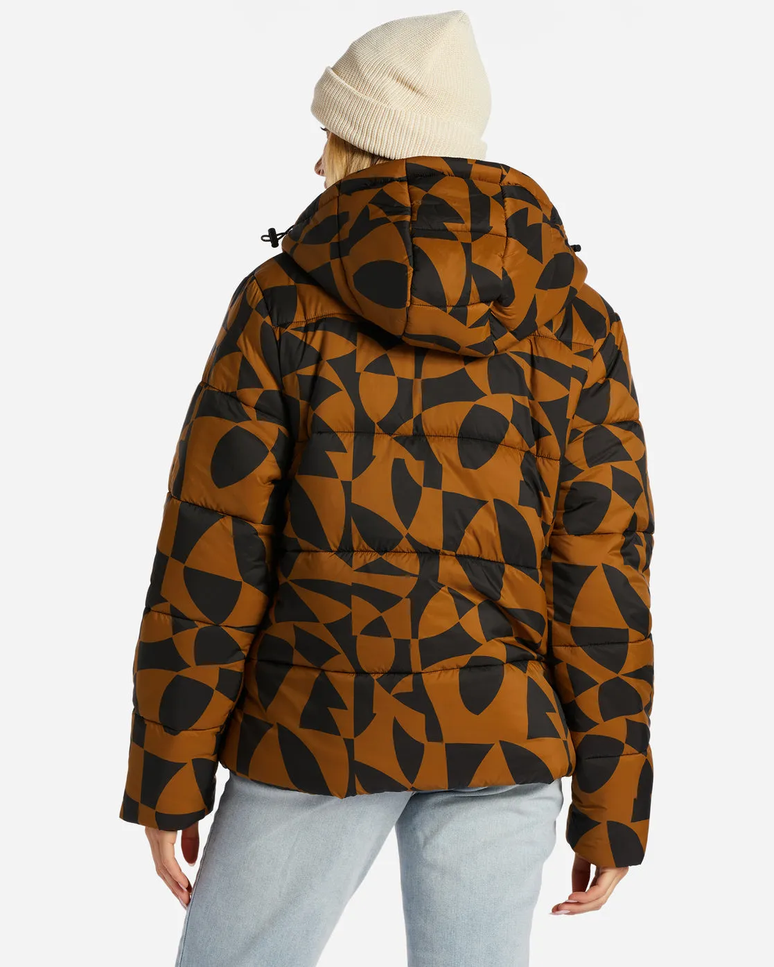 Transport Puffer Jacket - Walnut sold by Billabong product image thumbnail 3