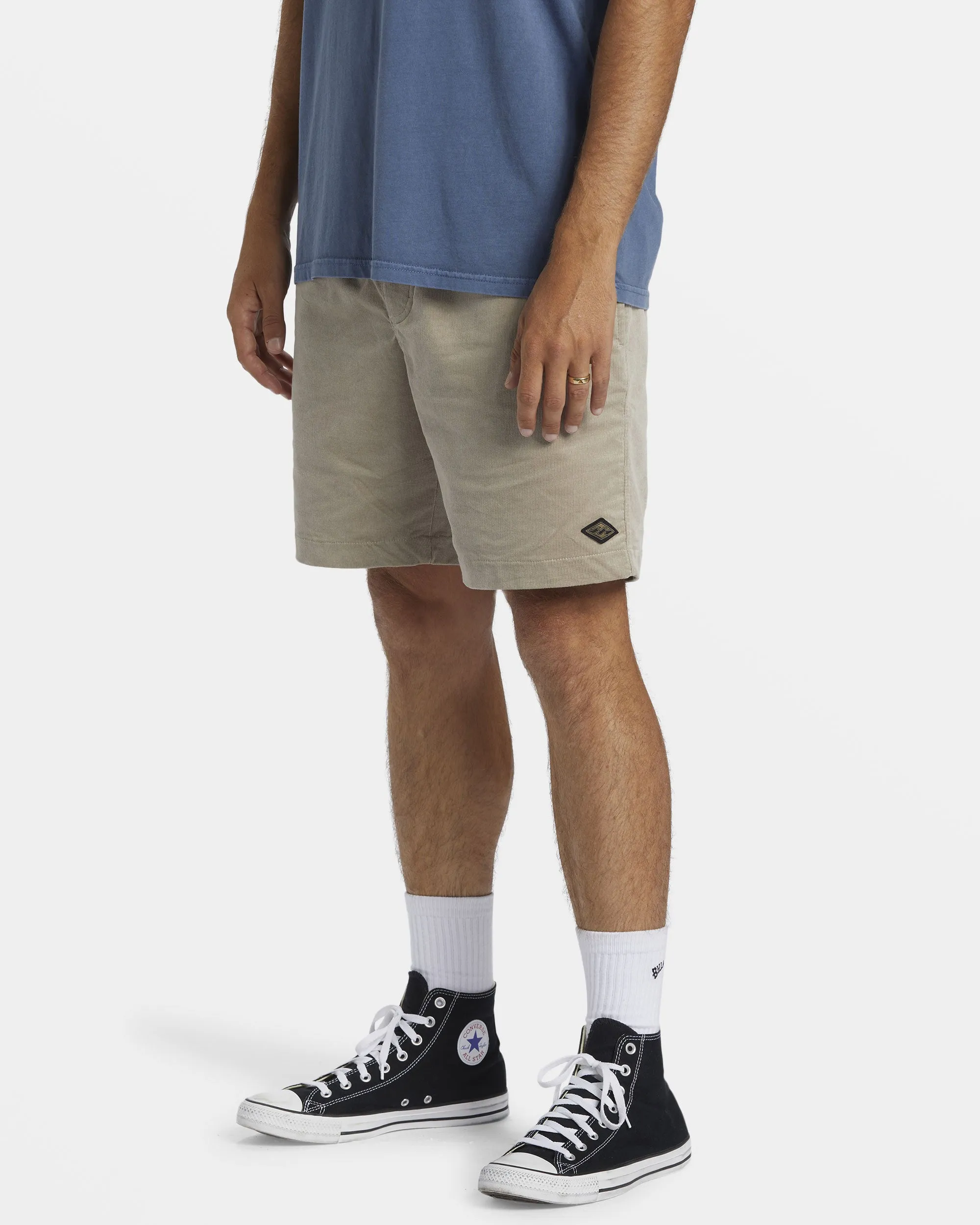 Larry Layback Corduroy 18" Shorts - Dune sold by Billabong product image thumbnail 3