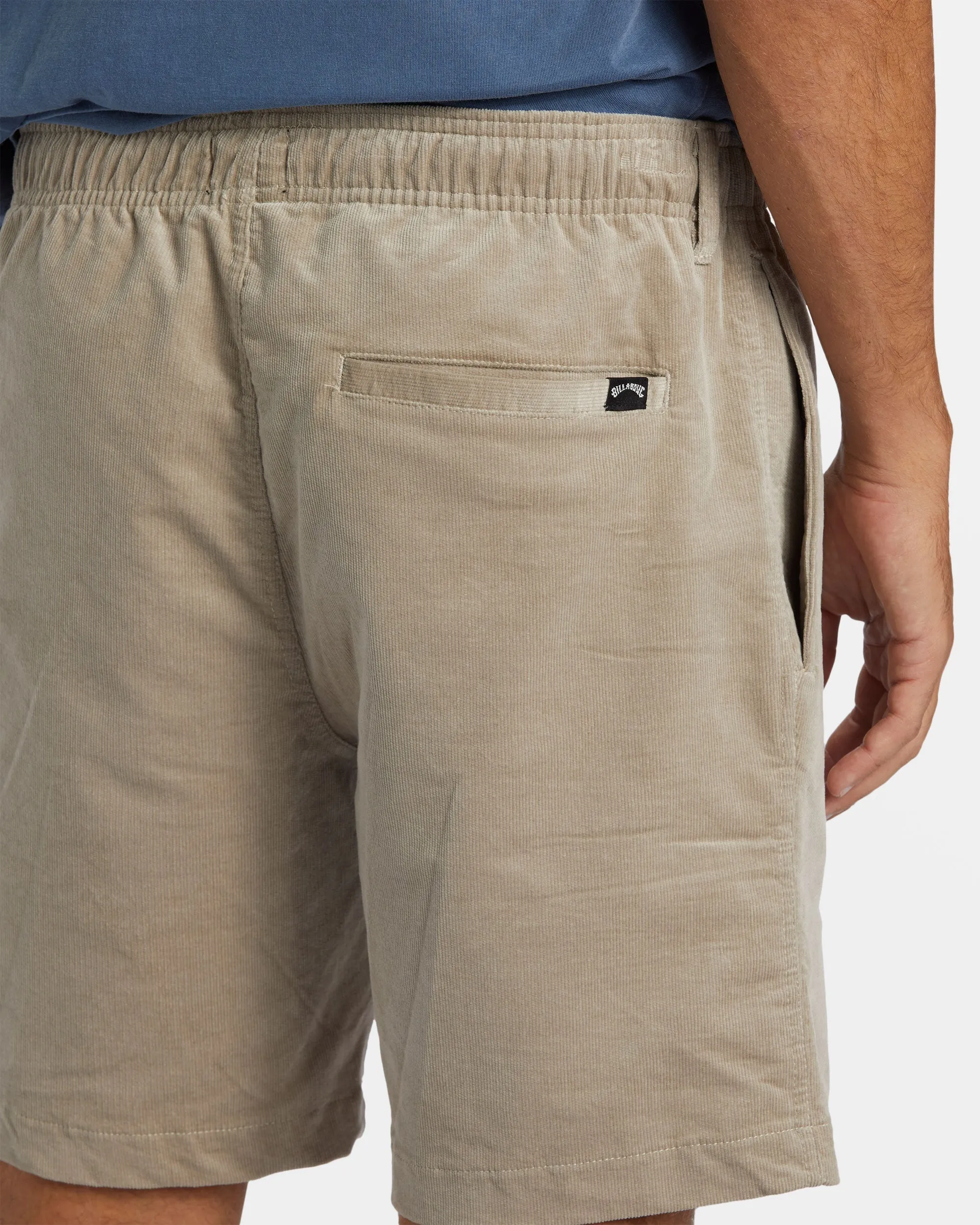 Larry Layback Corduroy 18" Shorts - Dune sold by Billabong product image thumbnail 5