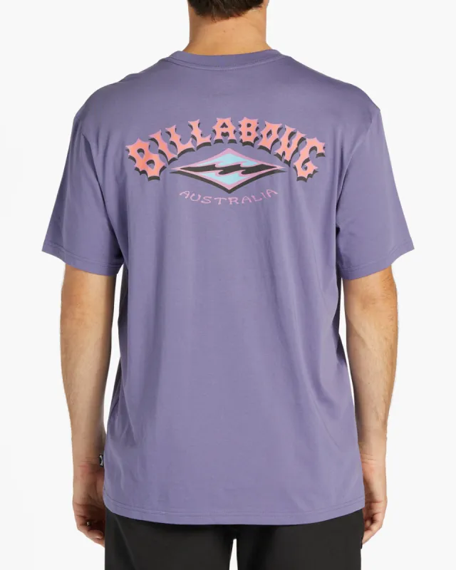A/Div Arch Short Sleeve T-Shirt - Dusty Grape sold by Billabong