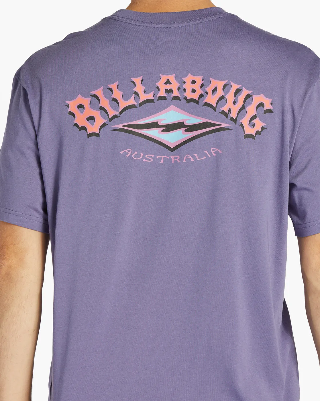 A/Div Arch Short Sleeve T-Shirt - Dusty Grape sold by Billabong product image thumbnail 3