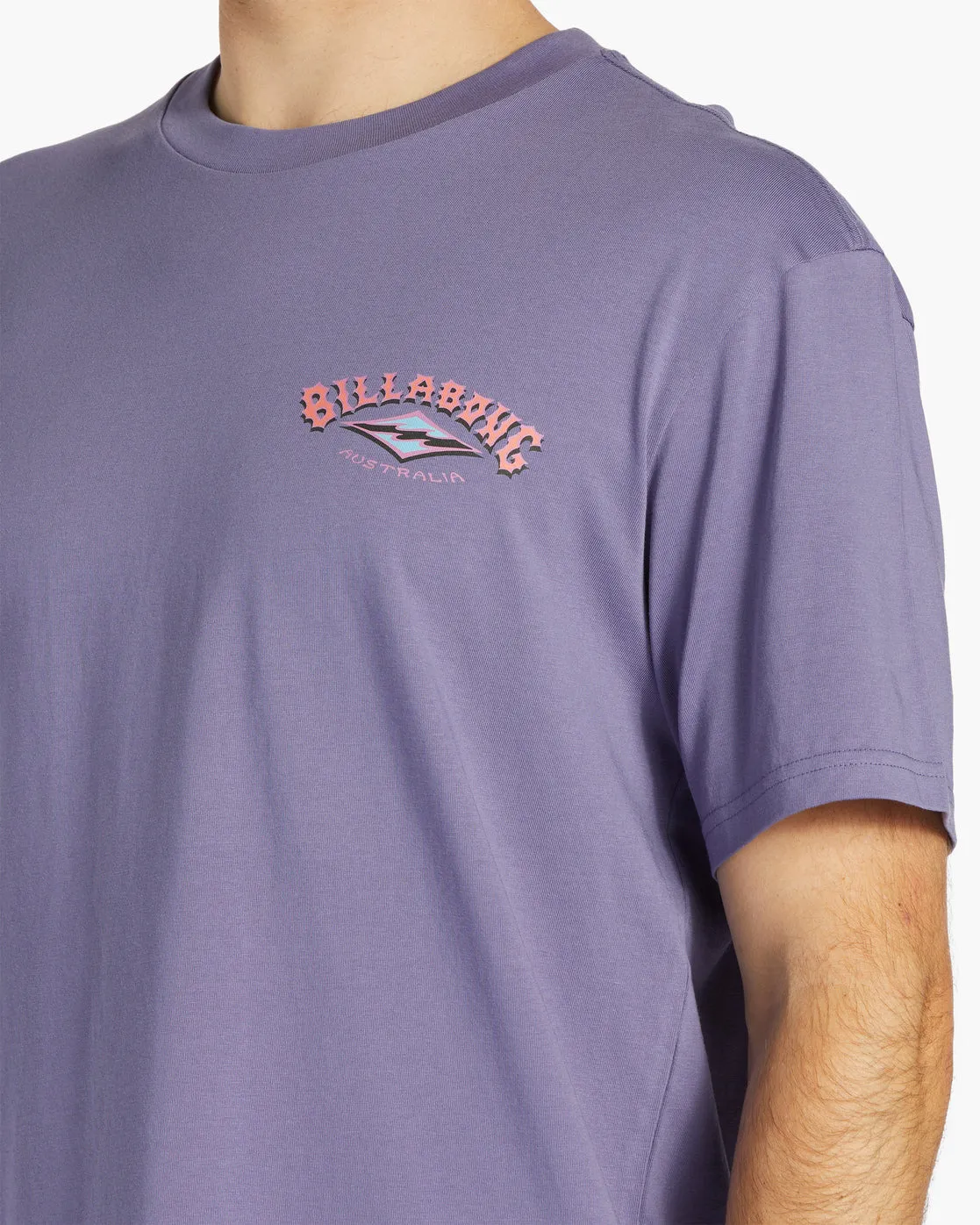 A/Div Arch Short Sleeve T-Shirt - Dusty Grape sold by Billabong product image thumbnail 4