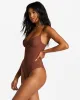 Tanlines One-Piece Swimsuit - Mocha sold by Billabong