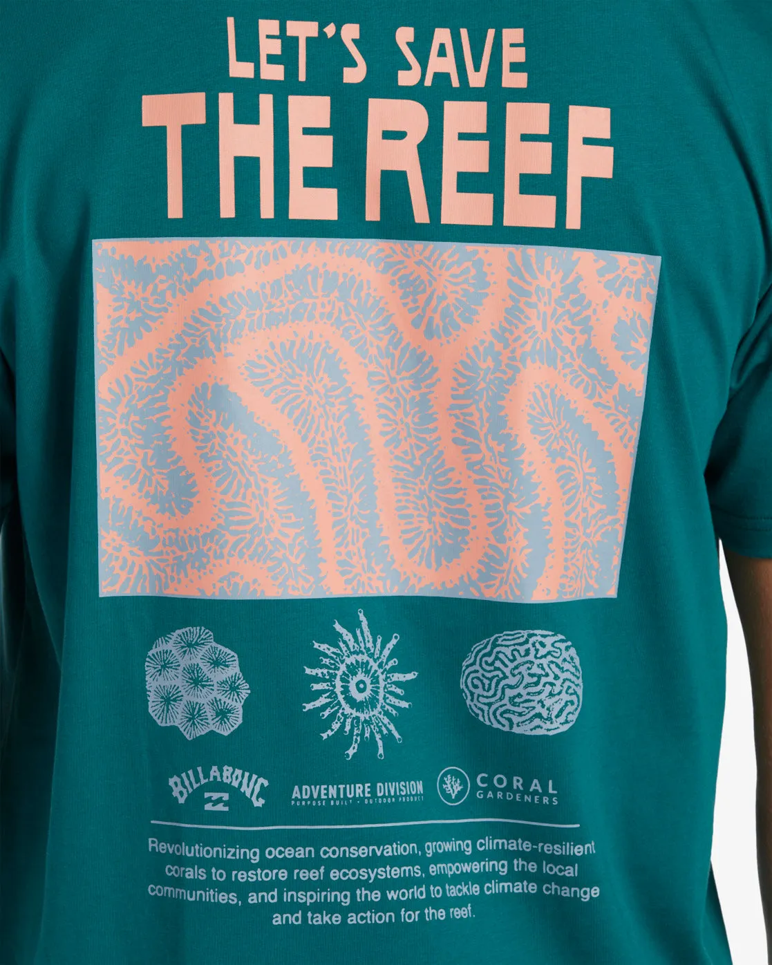 Coral Gardeners Reef Nursery Short Sleeve T-Shirt - Pacific sold by Billabong product image thumbnail 5