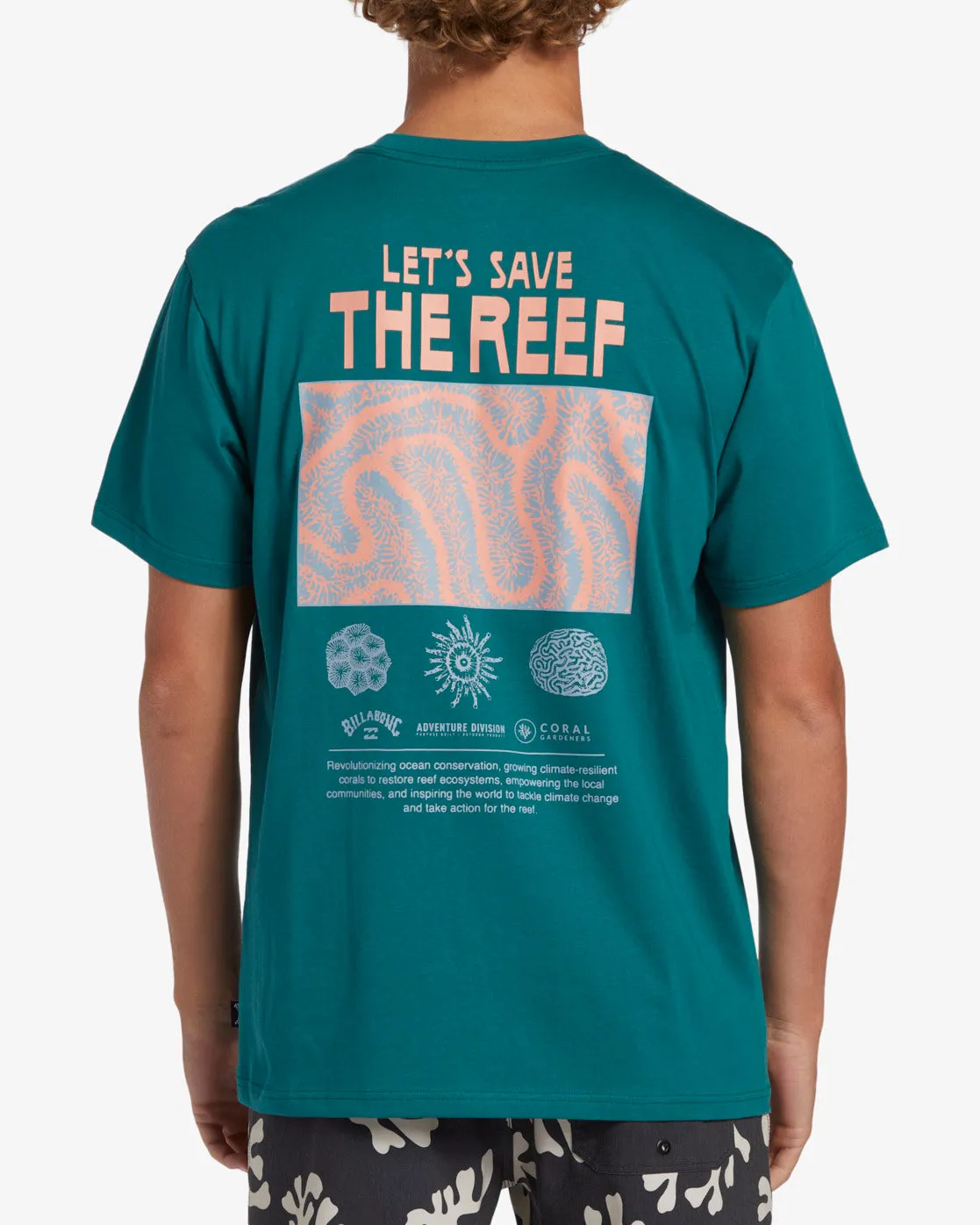 Coral Gardeners Reef Nursery Short Sleeve T-Shirt - Pacific sold by Billabong product image thumbnail 3