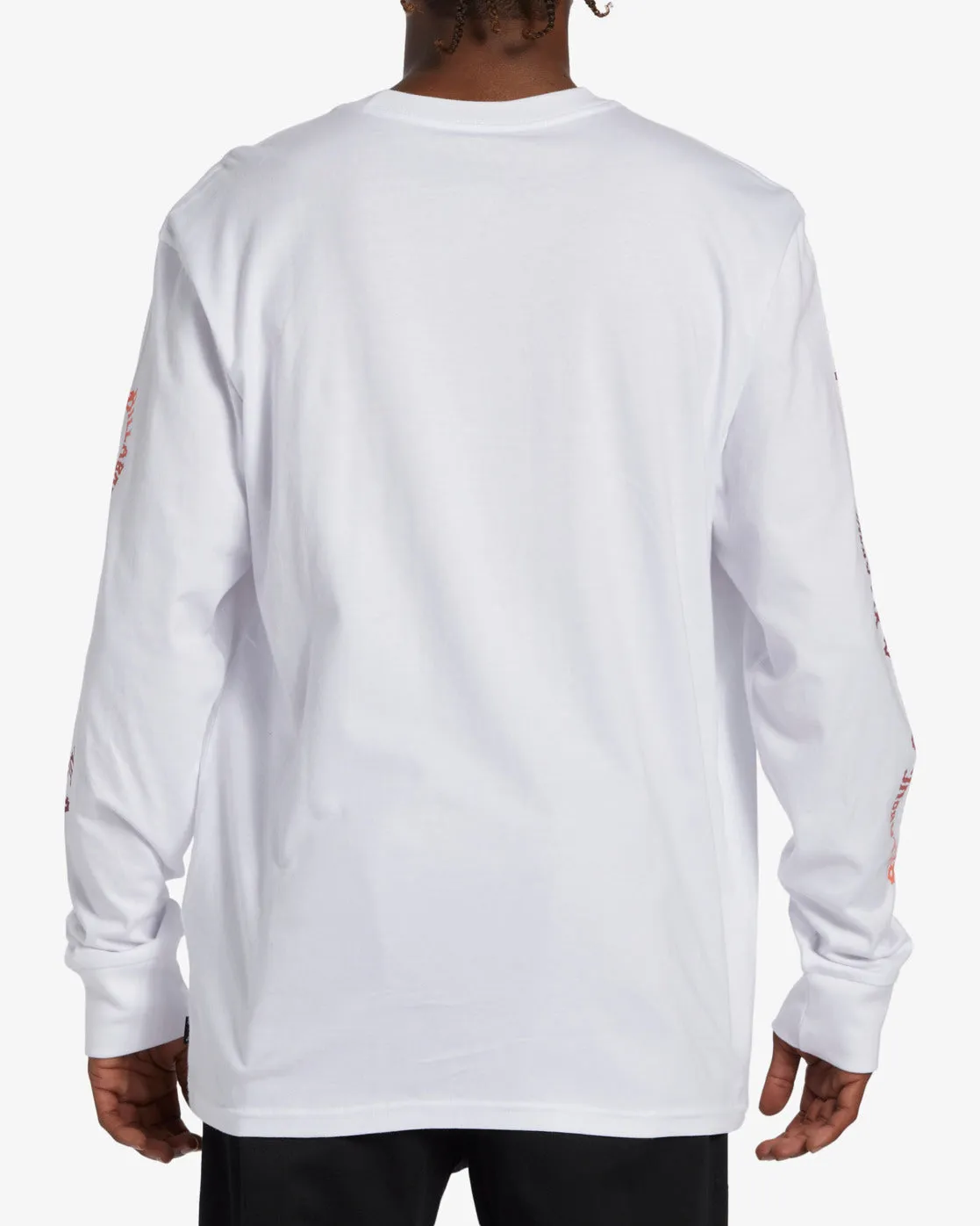 Snaking Arches Long Sleeve T-Shirt - White sold by Billabong product image thumbnail 2