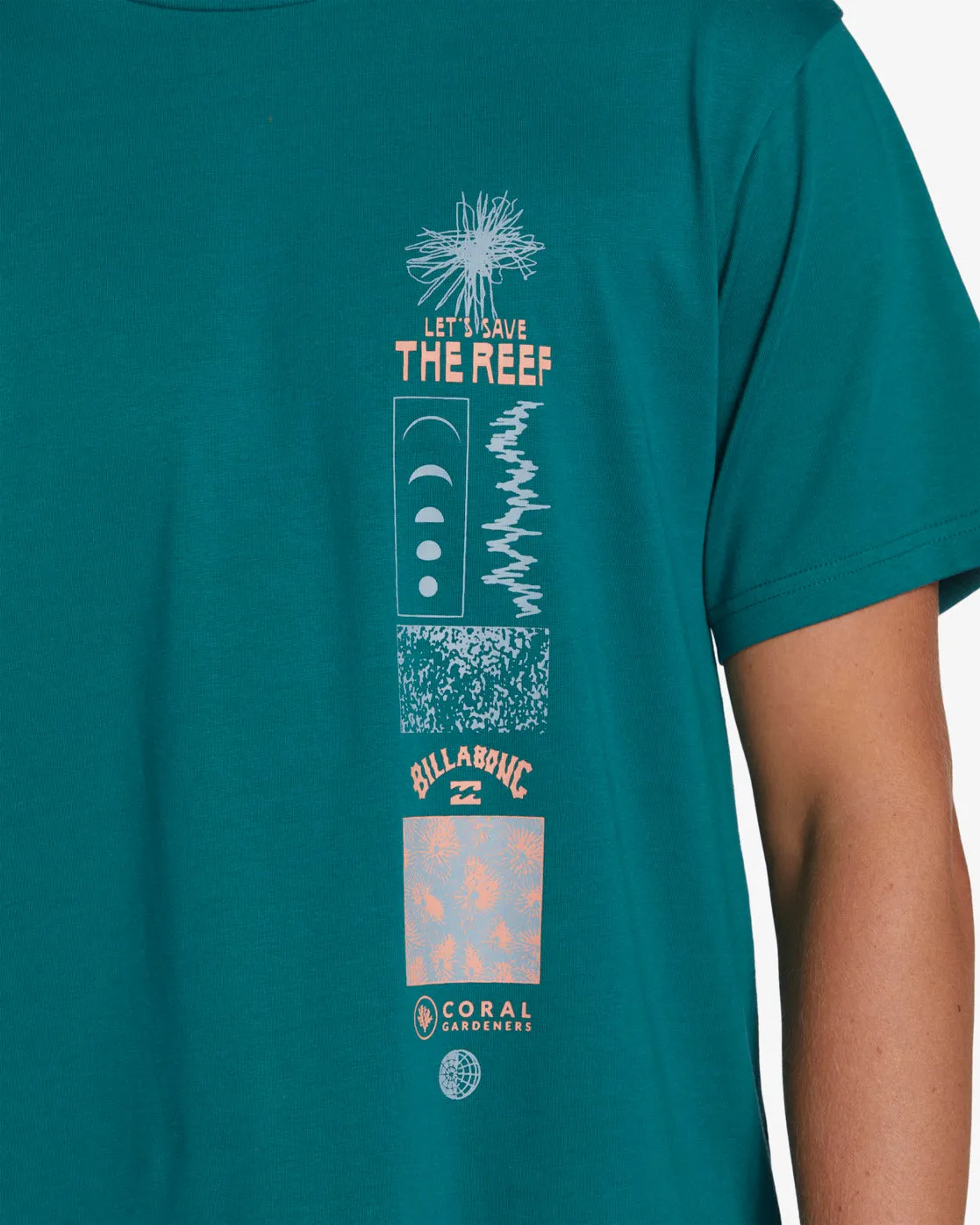 Coral Gardeners Reef Nursery Short Sleeve T-Shirt - Pacific sold by Billabong product image thumbnail 4