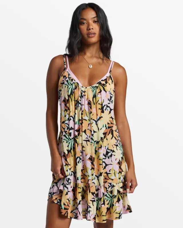 Beach Vibes Swim Cover Up - Black Pebble 2 sold by Billabong