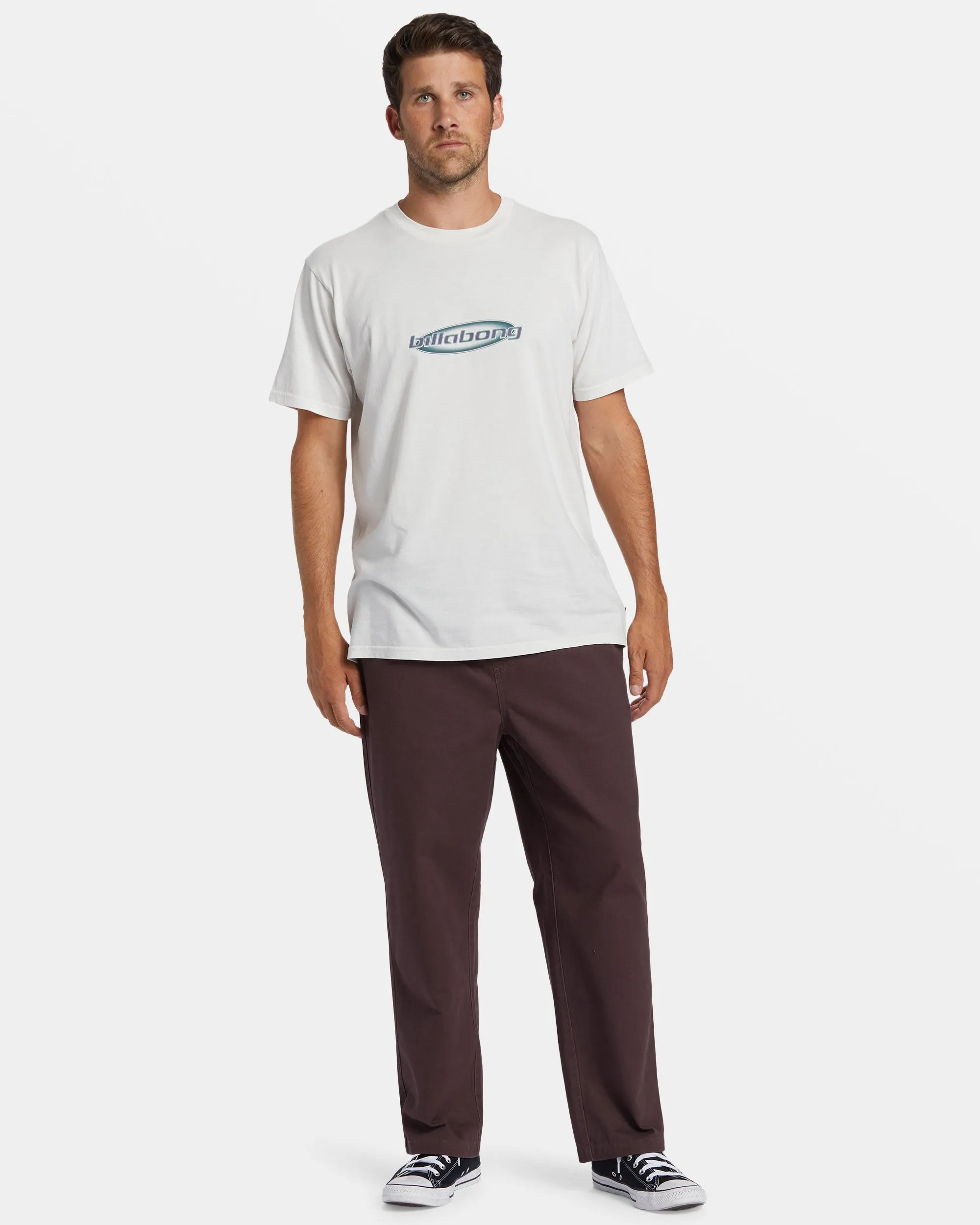 Larry Elastic Waist Pants - Plum sold by Billabong product image thumbnail 5