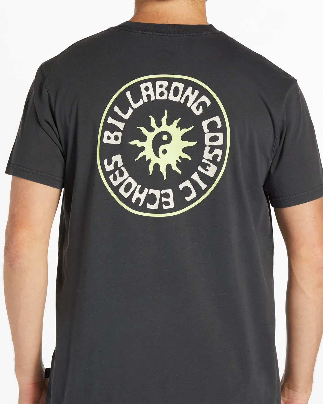 Worshipper Short Sleeve Wave Washed T-Shirt - Washed Black sold by Billabong product image thumbnail 3