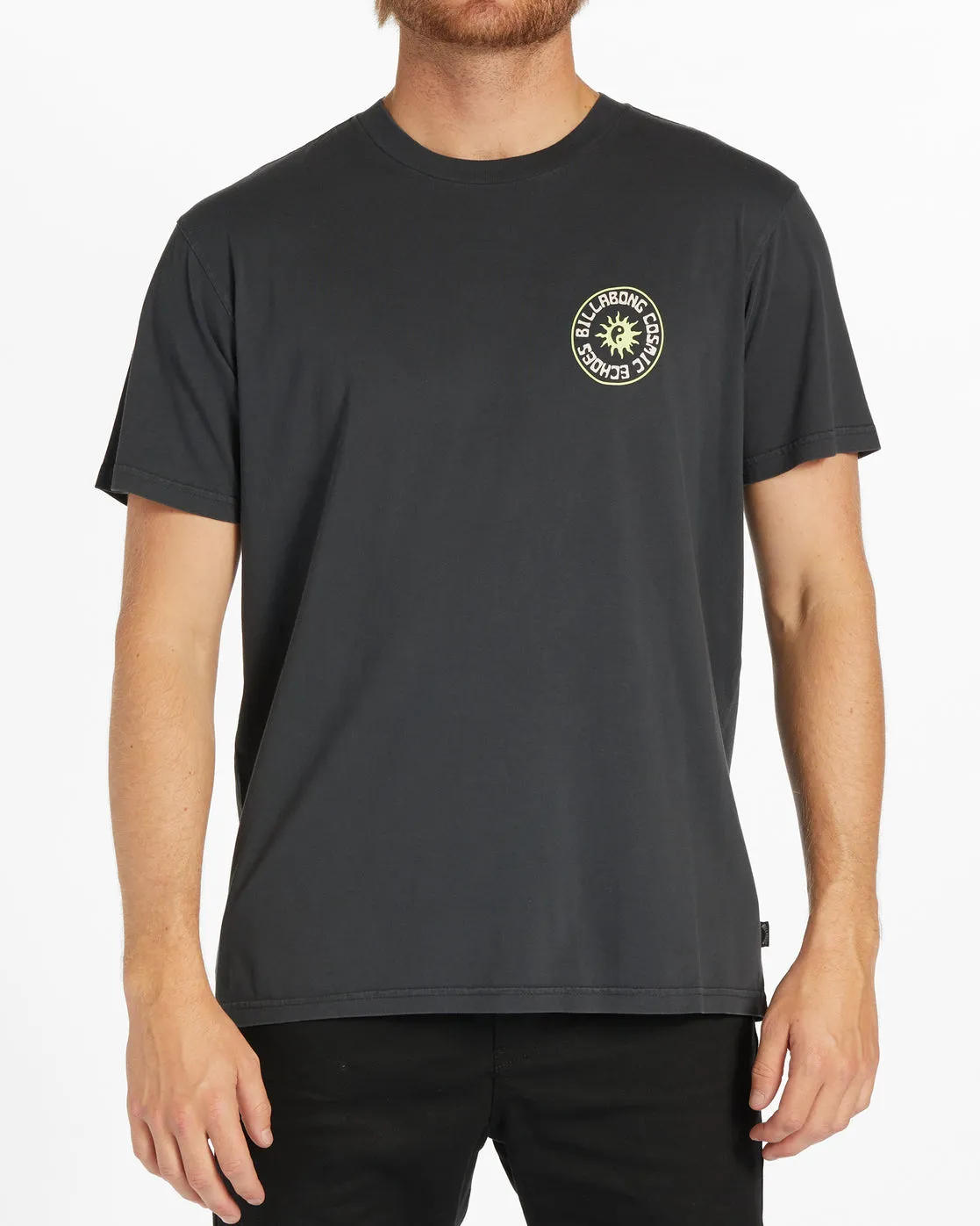 Worshipper Short Sleeve Wave Washed T-Shirt - Washed Black sold by Billabong product image thumbnail 2