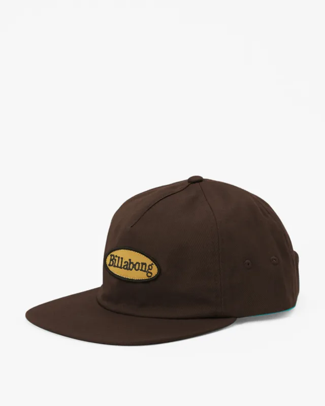 Heritage Baseball Hat - Coffee Bean sold by Billabong