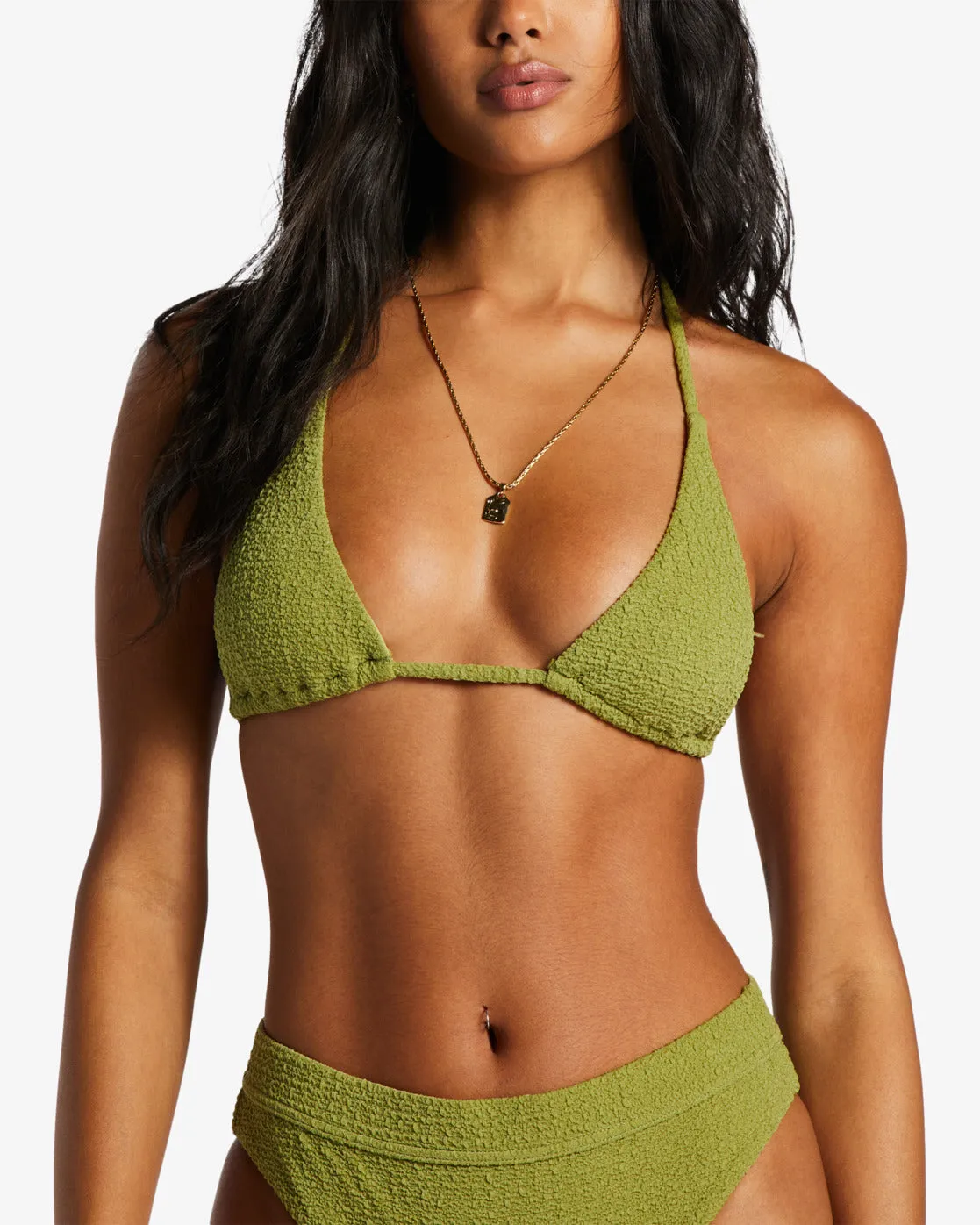 So Dazed Multi-Way Triangle Bikini Top - Green Eyes sold by Billabong product image thumbnail 5