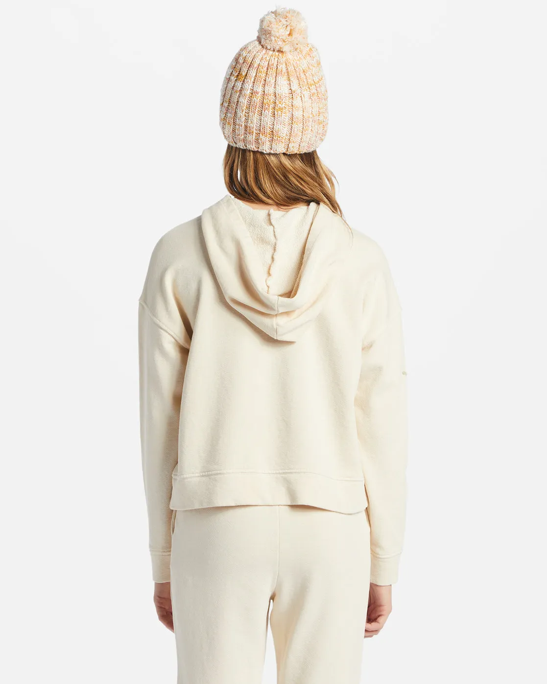 Girls Perfect Weekend Mini Crew Neck Sweatshirt - White Cap sold by Billabong product image thumbnail 3